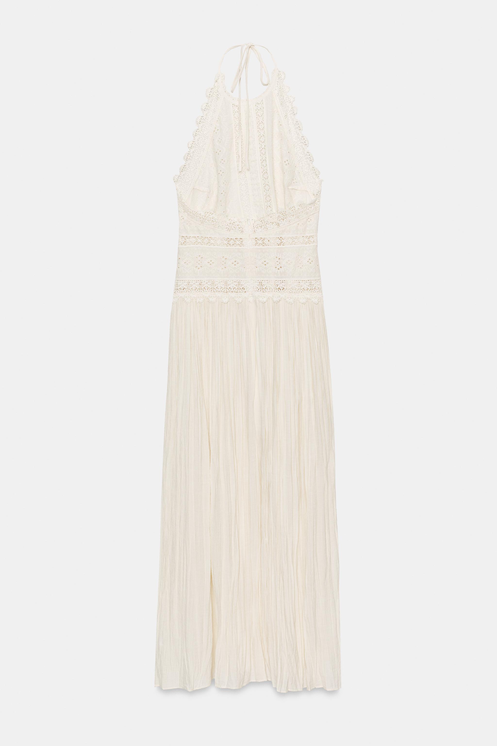 ROBE MI-LONGUE DENTELLE ZW COLLECTION